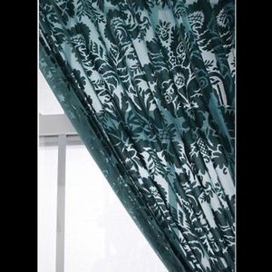 Urban Outfitters Accents - Urban outfitters damask burnout velvet curtain Urban Outfitters Accents - Urban outfitters damask burnout velvet curtain